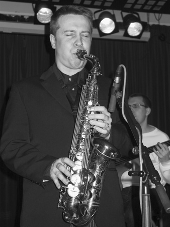Jukka Perko playing alto saxophone
